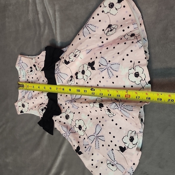 Jillian's Closet Girls Size 12M - NEW - Pink Bows Diaper Cover - Picture 6 of 15